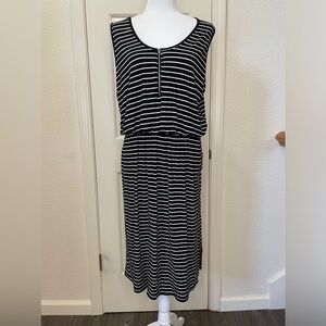 White Birch Sleeveless Summer Dress